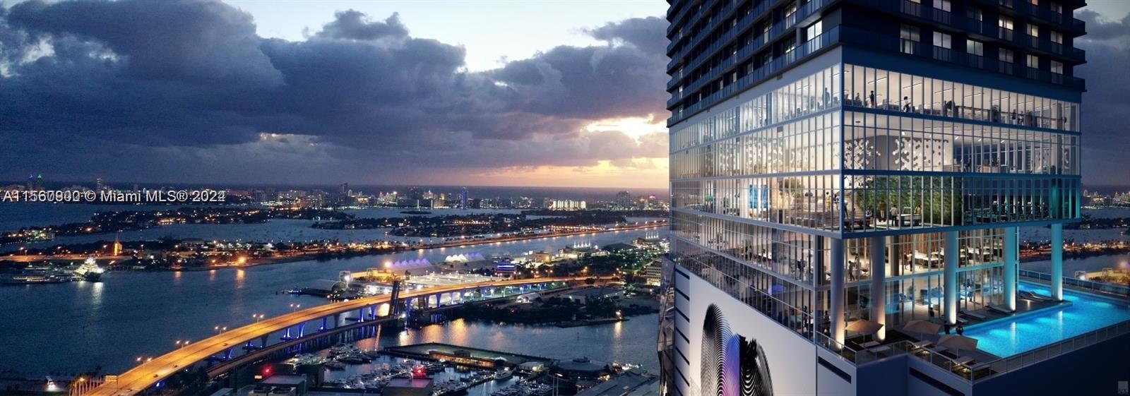 398 NE 5th St 4006, Miami, Florida 33132, 1 Bedroom Bedrooms, ,1 BathroomBathrooms,Residential,For Sale,398 NE 5th St 4006,A11560900