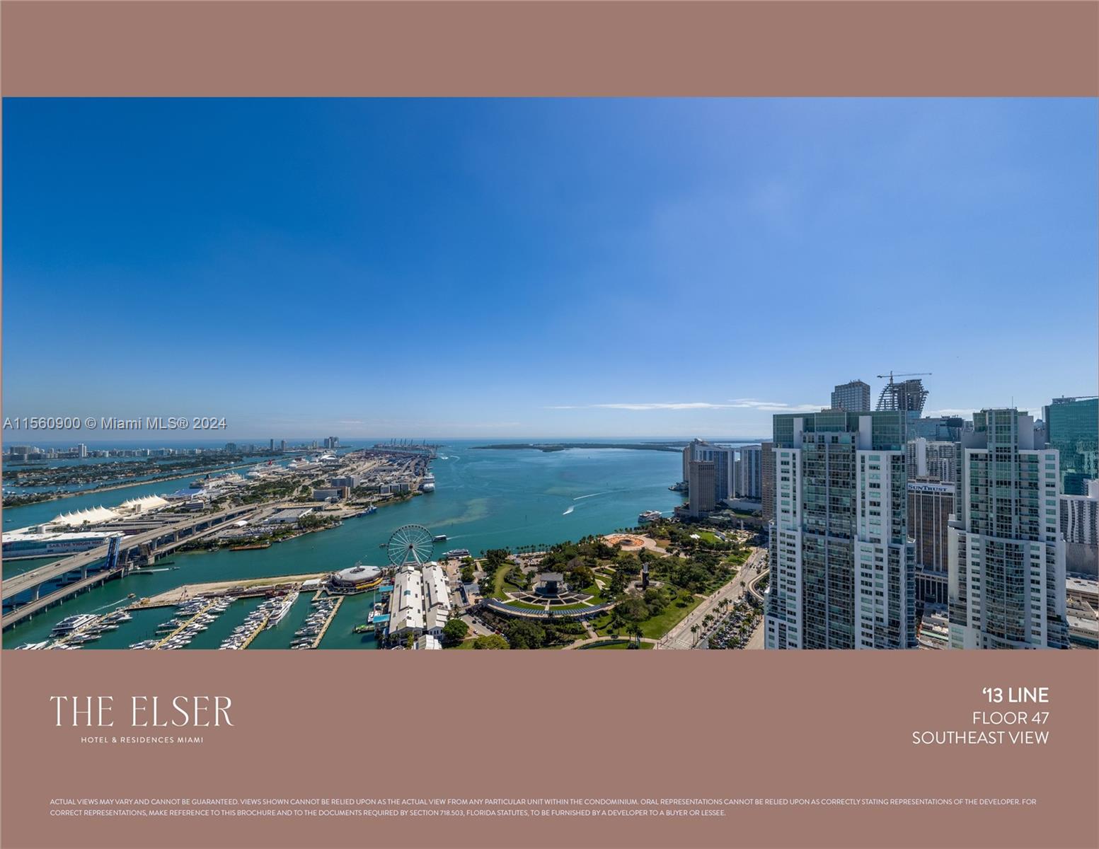 398 NE 5th St 4006, Miami, Florida 33132, 1 Bedroom Bedrooms, ,1 BathroomBathrooms,Residential,For Sale,398 NE 5th St 4006,A11560900