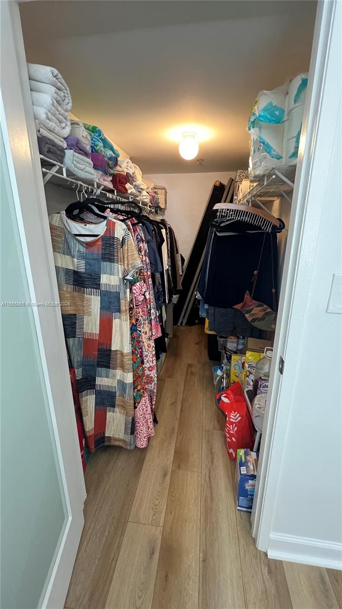 2nd bedroom walk-in closet