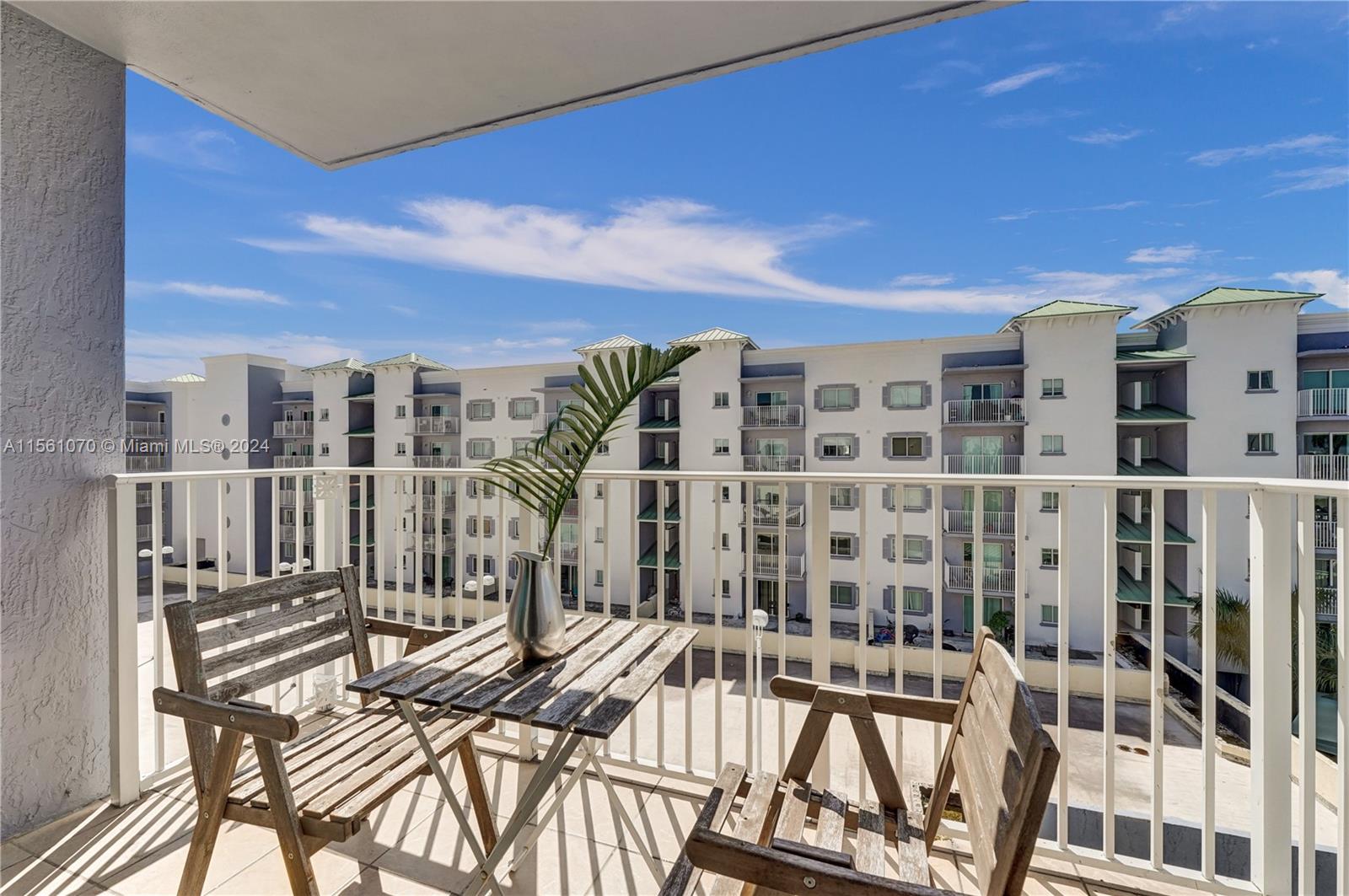 View from living room