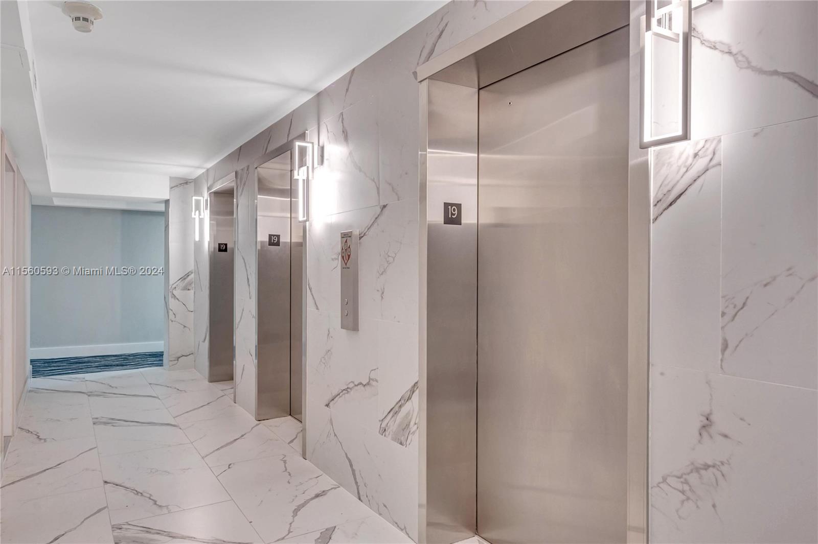 newly updated hallway