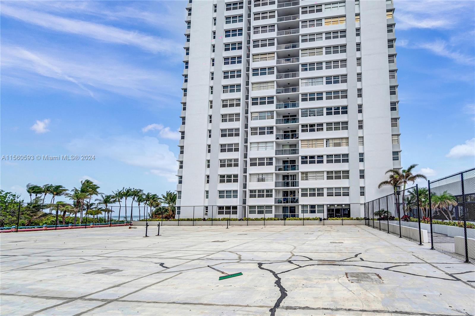 Tennis court and soon to be pickle ball court
