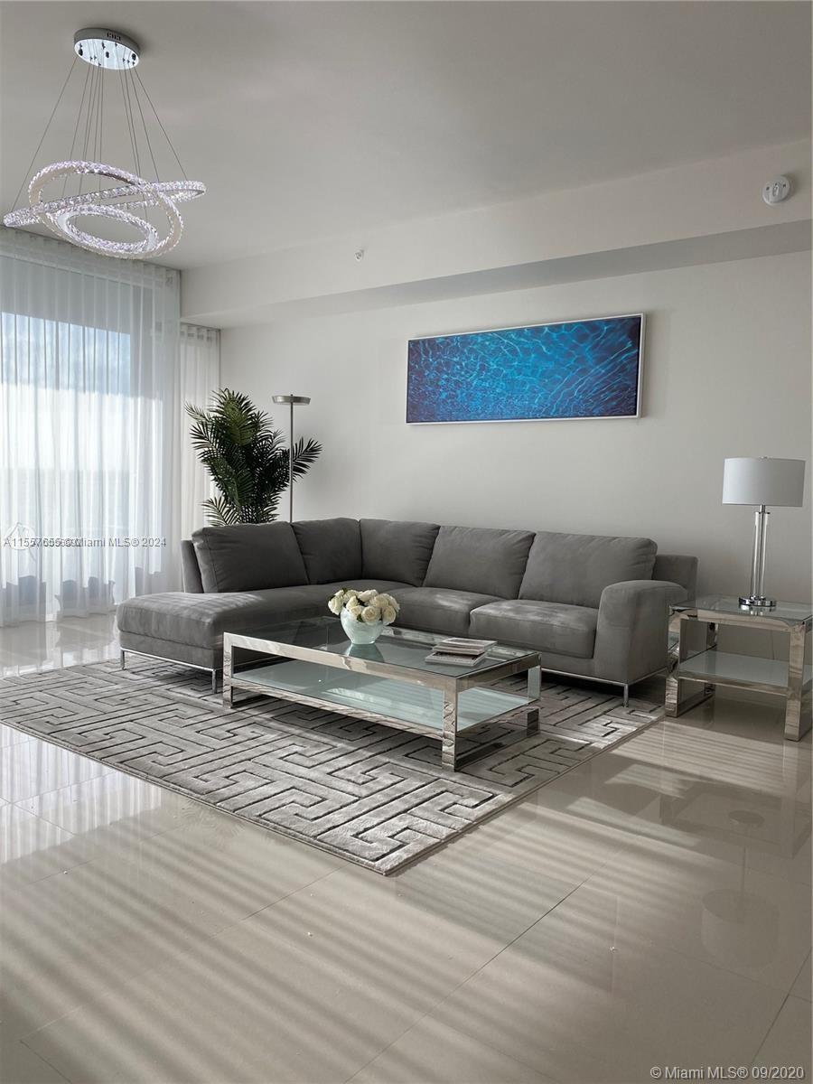 Absolutely finest 1BR/1 1/2 bath on the market in Oceana Bal Harbour. Gorgeous living room and bedroom furniture with walk-in closet, two tennis courts, two pools, restaurant, spa, beach and pool service, cabanas, movie theater, kids room, concierge and valet. Please call to schedule a private showing.