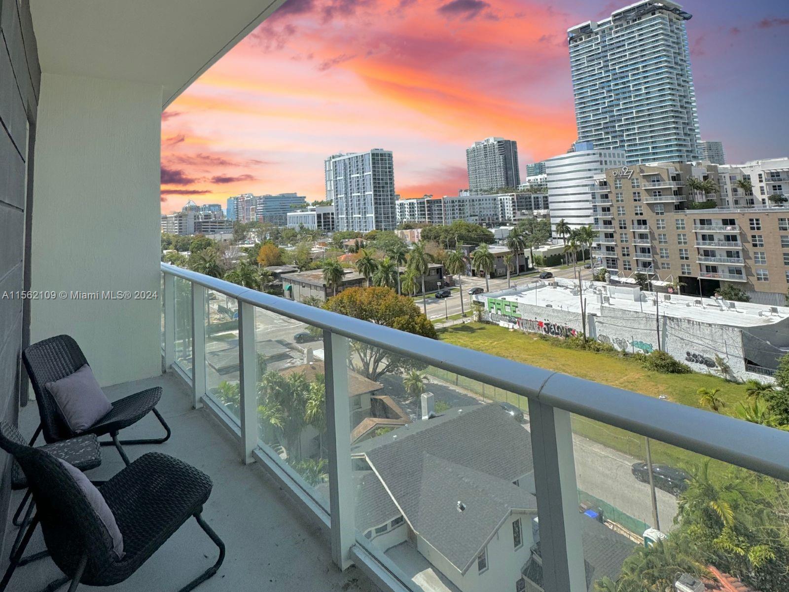 Welcome to the vibrant neighborhood of Edgewater in Miami! This stunning condo comes fully furnished and fully equipped. Ideal for convenience, comfort, & captures the essence of modern luxury living. Enjoy invigorating sunrises and relaxing sunsets from your balcony while providing breathtaking views. Amenities that will truly elevate your lifestyle. The building offers an exclusive rooftop pool & equipped work out room. Location is key, you'll find yourself at the center of it all, with easy access to Midtown, Brickell, the Design District, Wynwood, & the beach. Wi-fi included, ample parking available & pet-friendly. Full-year lease preferred, seasonal rental ok. Let us help you make this dream residence a reality! Contact us today! Rapid approval!