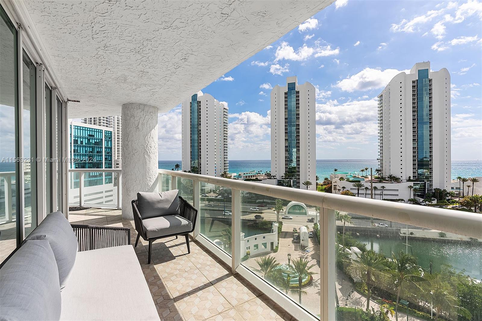 Indulge in luxury living at Oceania in Sunny Isles Beach. This fully remodeled gem features 2 beds, 2 baths, and a den. Enjoy panoramic ocean and intercoastal views from every room and the large balcony. Experience 5-star amenities including multiple pools, tennis and squash courts, private beach with full service, club, spa, MARINA, Pilates, and yoga. Relish ocean-view dining at two restaurants, unwind at the bar, and get pampered at the beauty salon. Spend the day tanning, swimming, or walking on the white sand beaches of Sunny Isles. Head over to the Shops of Bal Harbor or Aventura Mall and visit the many high-end stores and restaurants. Oceania is the essence of S. Florida luxury living with resort-style amenities, picturesque beaches, shopping, and restaurants all at your fingertips.