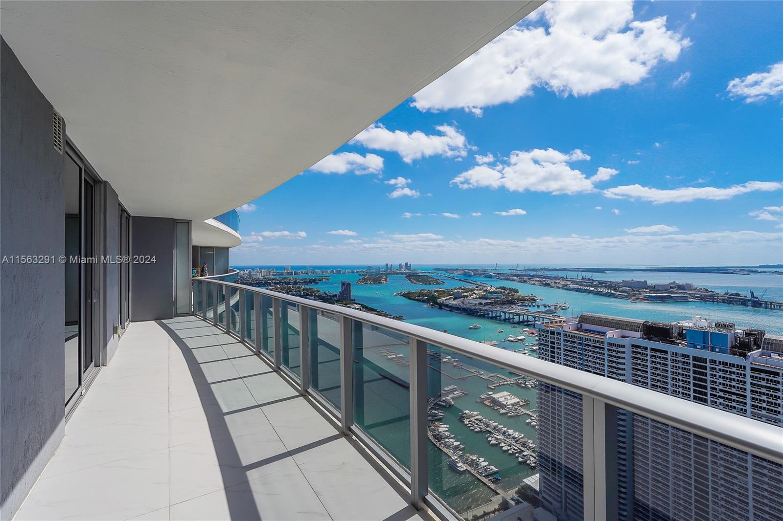 Luxurious lower penthouse 2bed/2.5baths w/large balcony. Private elevator. Private foyer. 2 assigned parking spaces included. 310 Sq. ft. balcony overlooking Miami city & Biscayne Bay. Panoramic floor to ceiling impact windows. Porcelain floors throughout. Stainless steel appliances.  Designed closets. Valet parking. Exclusive 3 floors over 25,000 SF of amenities. Theater. Spa. Ultimate gym and yoga studio. BBQ area. Summer kitchen. 2 curved sunrise & sunset pools. Children's room and pool. Hot tub. Kids playroom. Business center. Indoor/outdoor. Social events room. Billiard game room and library. Teen lounge. Sports courts. Edgewater Miami’s most talked-about neighborhood. Easy to show. *pictures have been virtually staged to show potential. Lowest priced per sq. ft. and largest size!