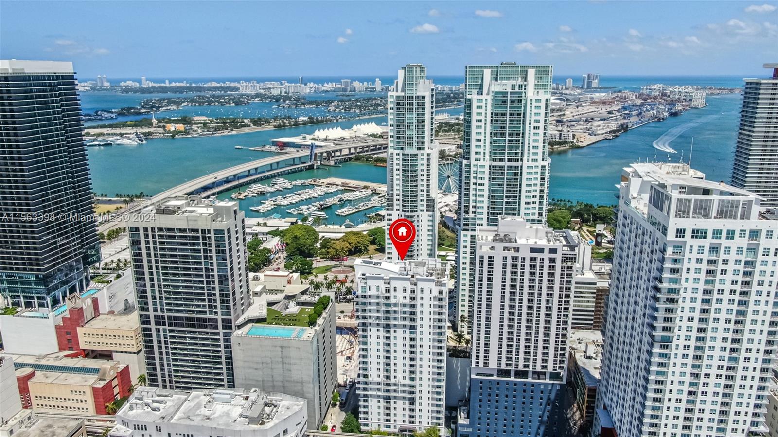 234 NE 3rd St 2204, Miami, Florida 33132, 1 Bedroom Bedrooms, ,1 BathroomBathrooms,Residentiallease,For Rent,234 NE 3rd St 2204,A11563398
