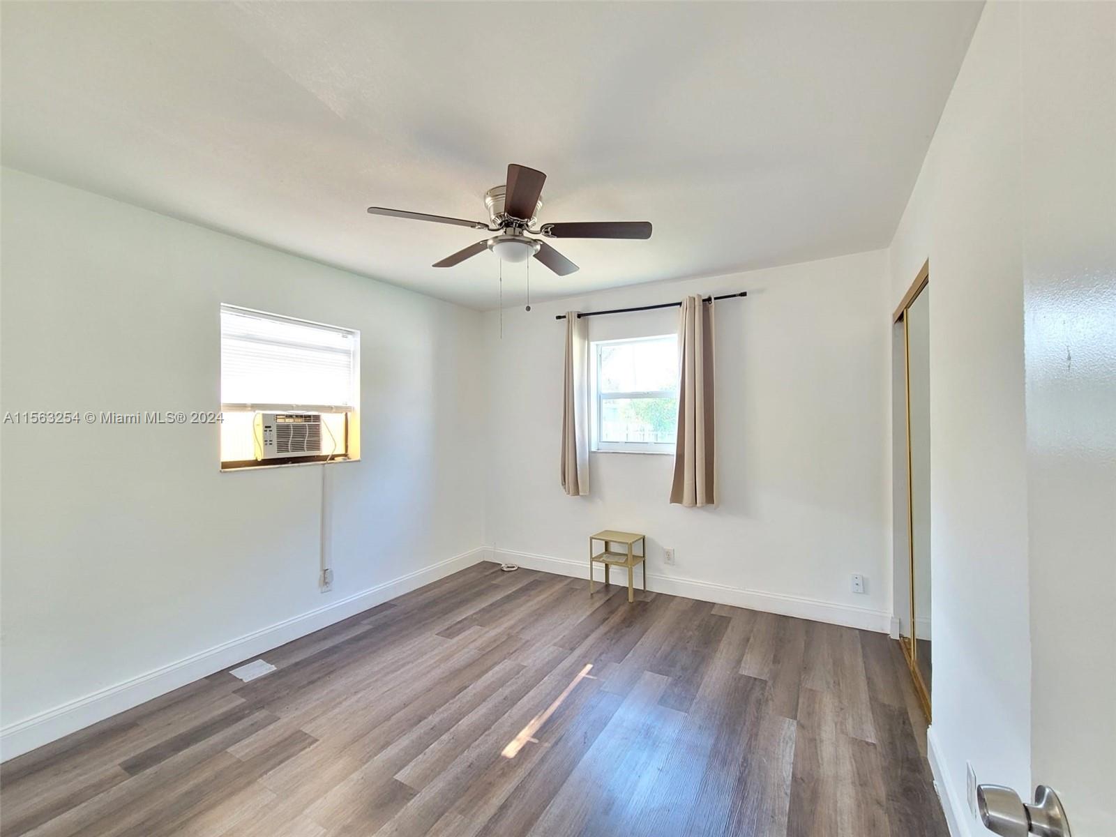 Bedroom on the right of layout