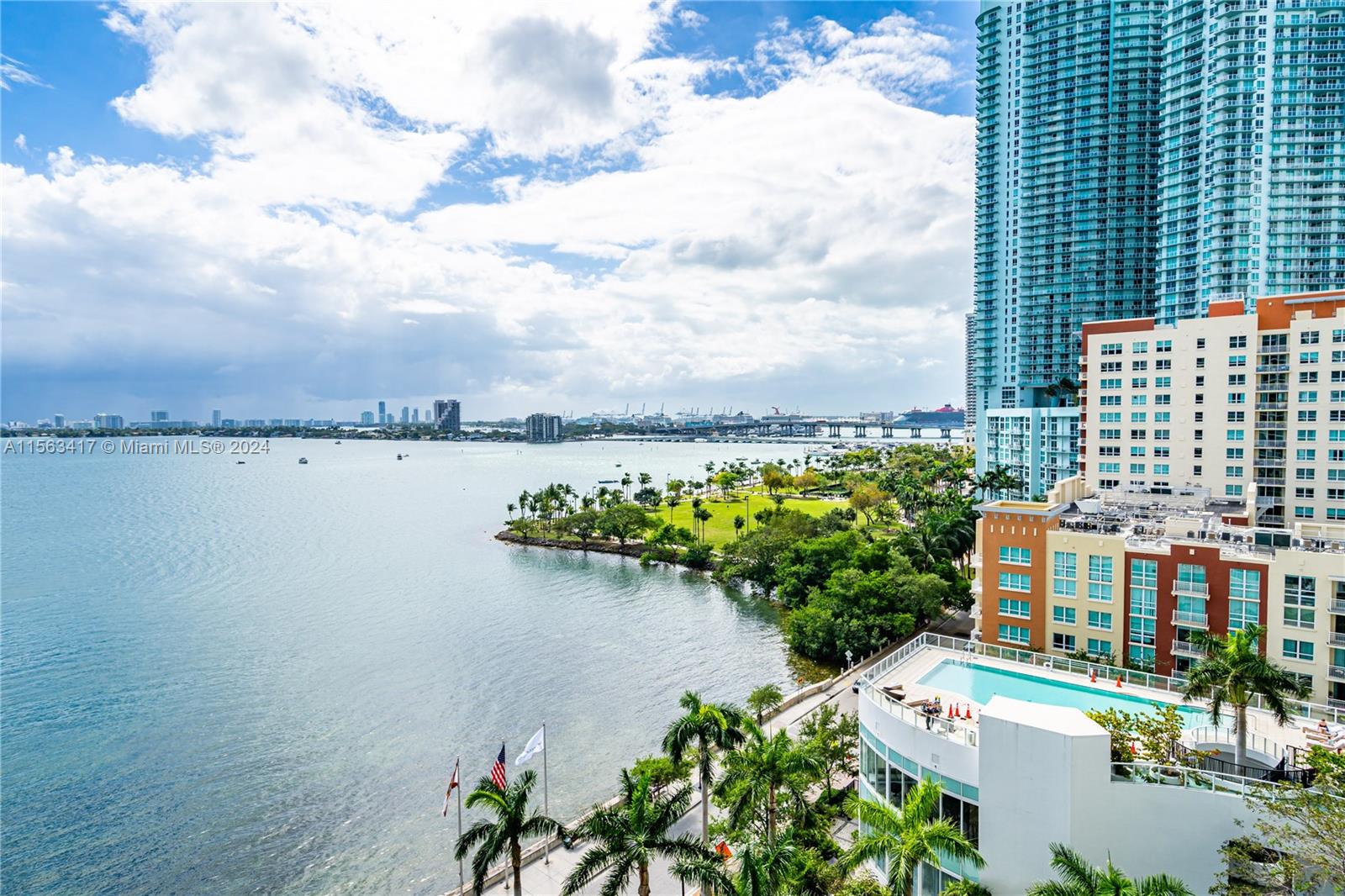 2020 N Bayshore Dr 1102, Miami, Florida 33137, 3 Bedrooms Bedrooms, ,3 BathroomsBathrooms,Residentiallease,For Rent,2020 N Bayshore Dr 1102,A11563417