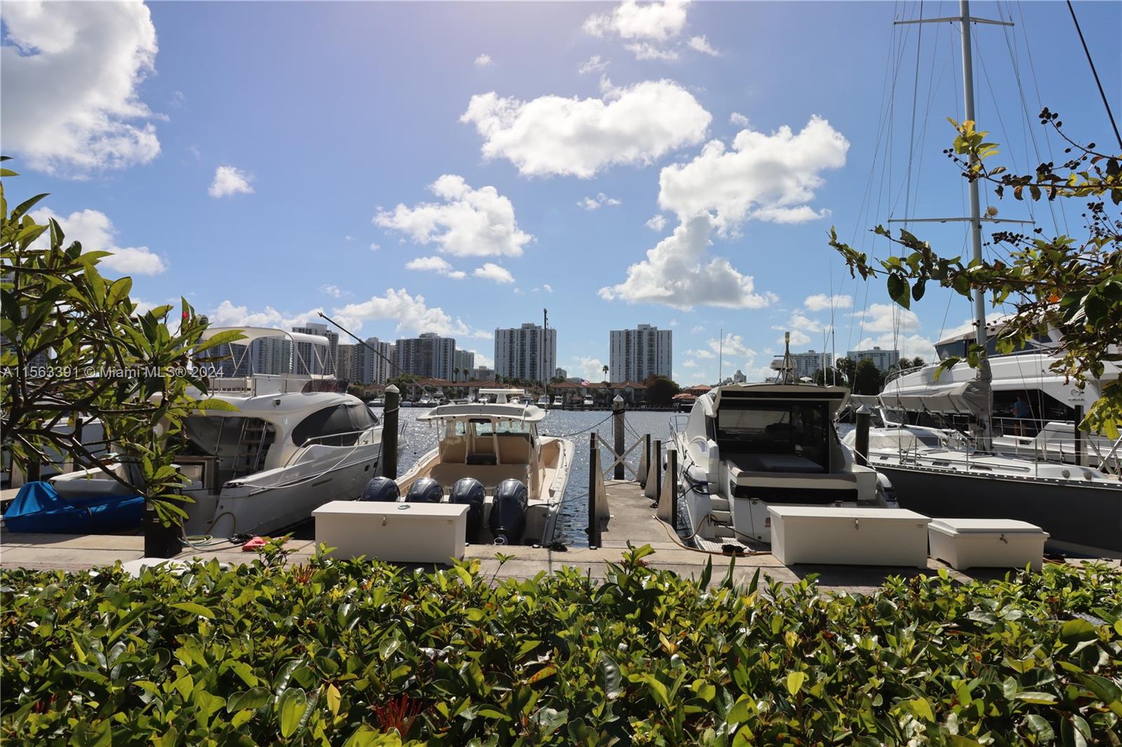 Marina attached to the community