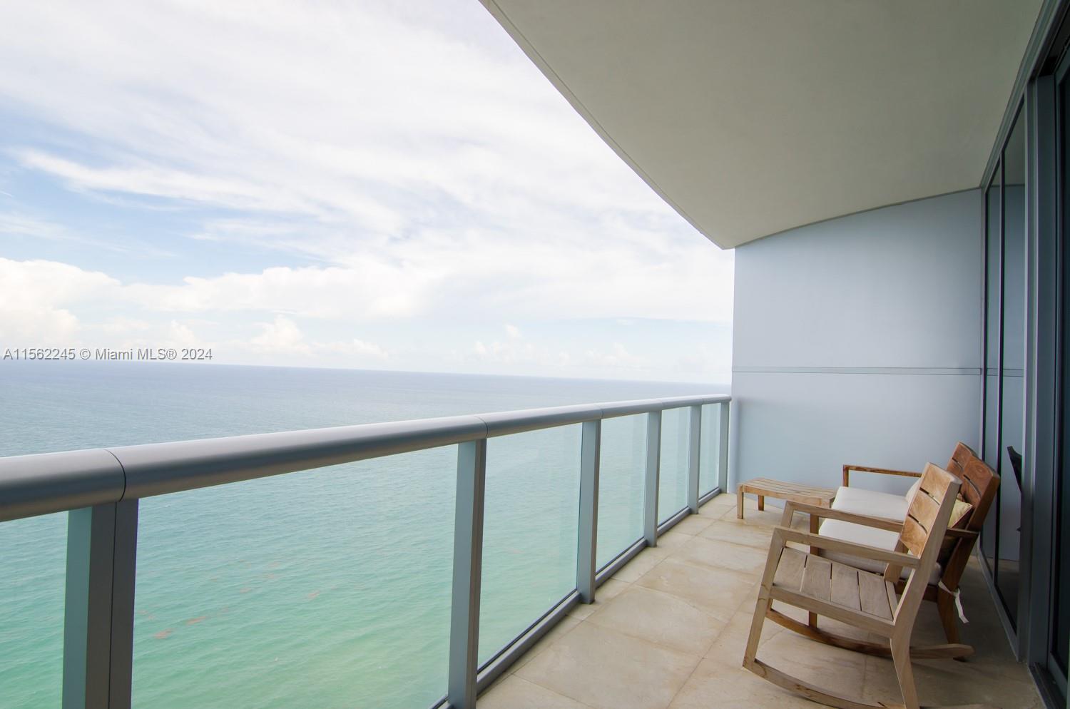 Enjoy living at the JADE BEACH. Fully Furnished Unit with a stunning Ocean and City views from every room. This 3 bed/3.5 bath residence offers private entrance, high-end appliances, great finishes, and unobstructed panoramic views to the ocean and intercostal/skyline, thanks to the flow-thru floorplans and floor to ceiling and to wall windows.