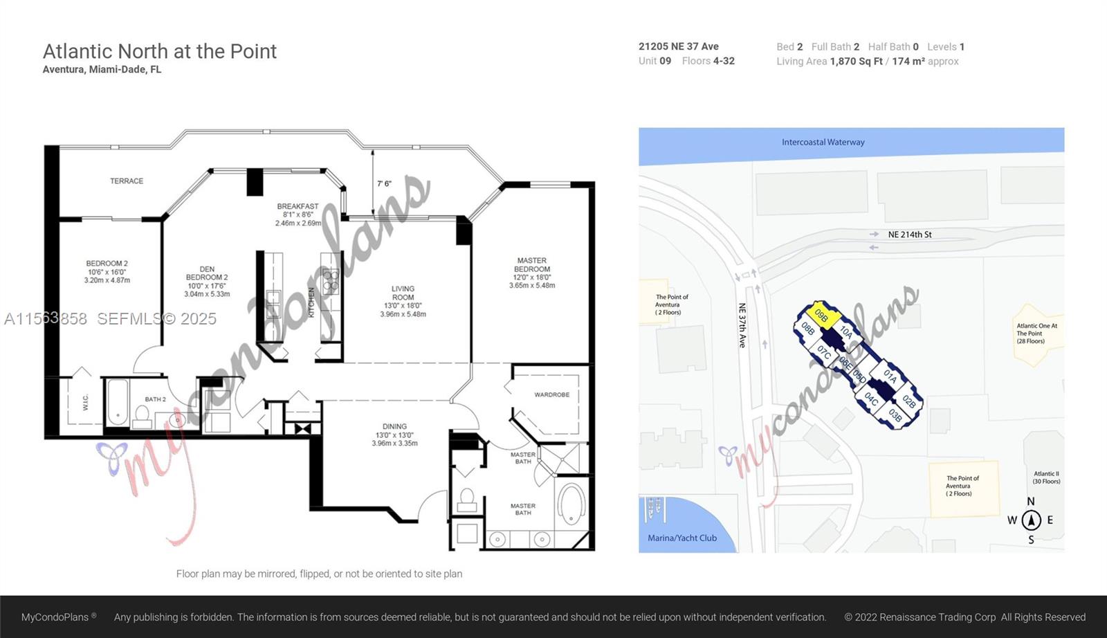 21205 Yacht Club Dr 3209, Aventura, Florida 33180, 3 Bedrooms Bedrooms, ,2 BathroomsBathrooms,Residential,For Sale,21205 Yacht Club Dr 3209,A11563858