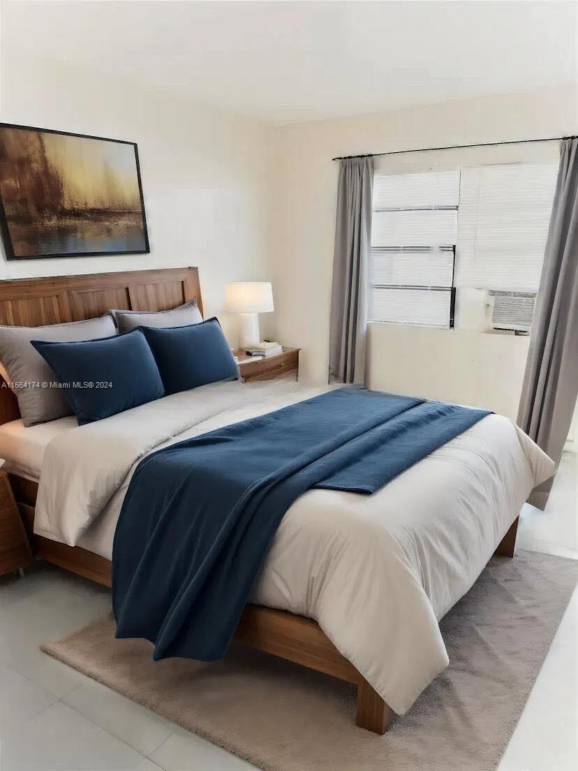 The unit is UNFURNISHED- This photo is VIRTUAL STAGED FOR VISUALIZATION