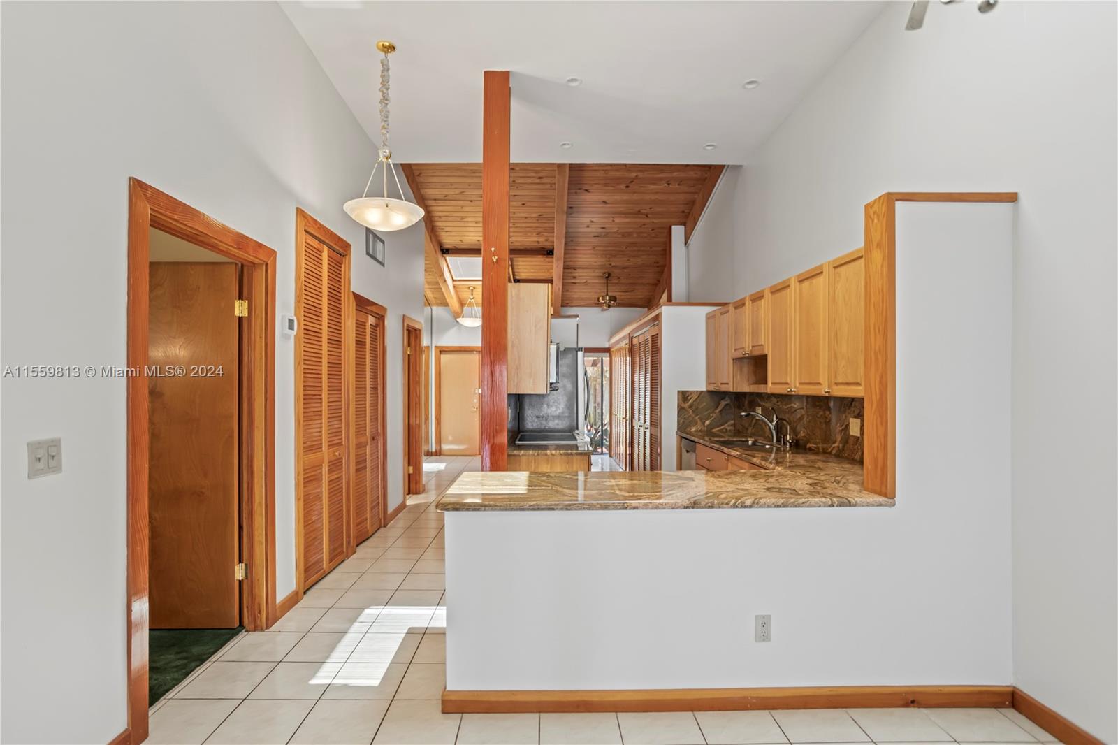 Open concept kitchen