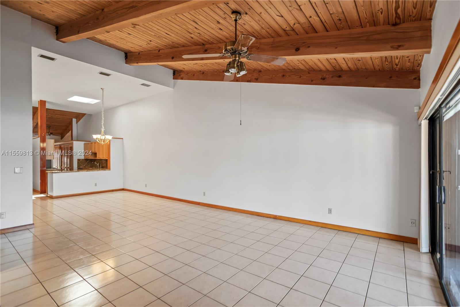 Spacious living area