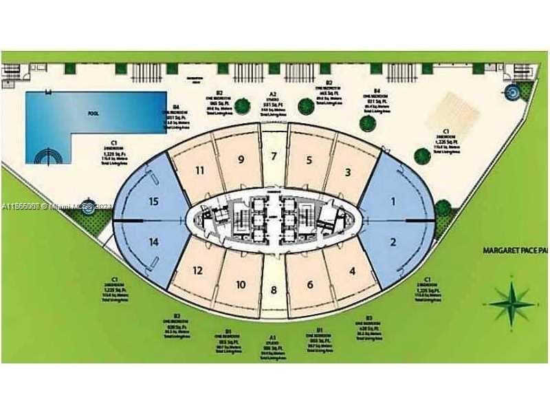 1750 N Bayshore Dr 1705, Miami, Florida 33132, 1 Bedroom Bedrooms, ,1 BathroomBathrooms,Residential,For Sale,1750 N Bayshore Dr 1705,A11565007