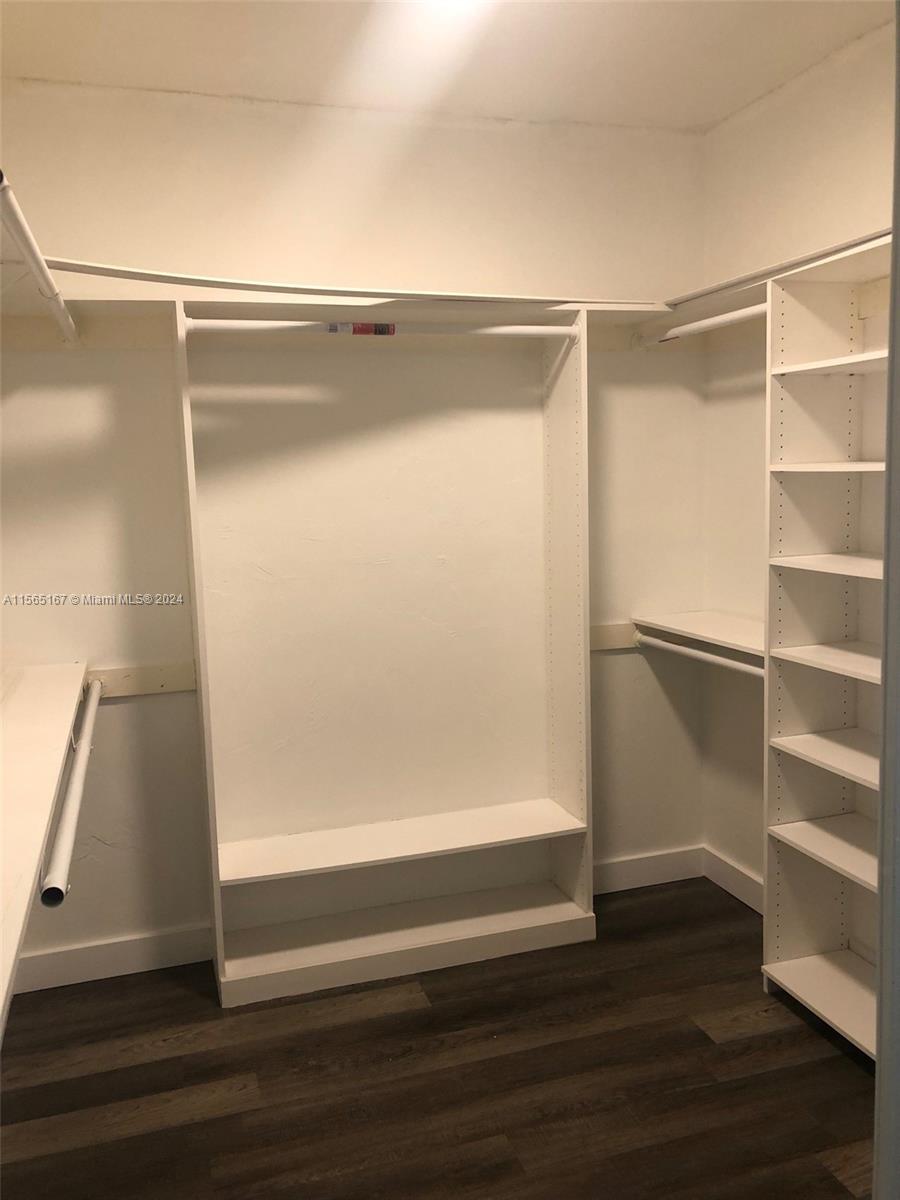 Master walk in Closet