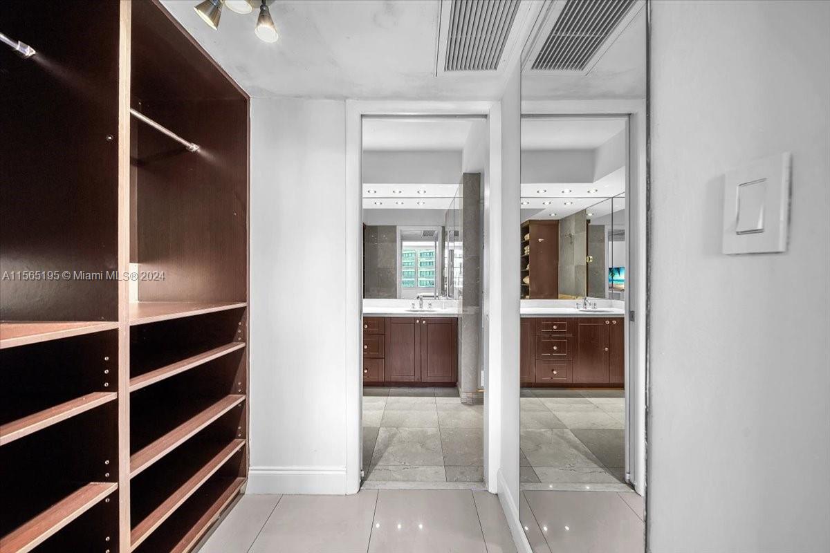 Master closet