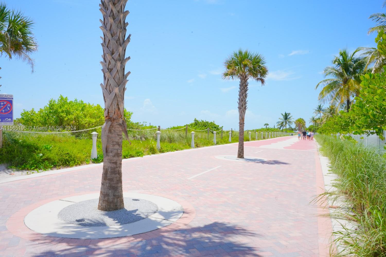 Path to walk, jogging, or bike
