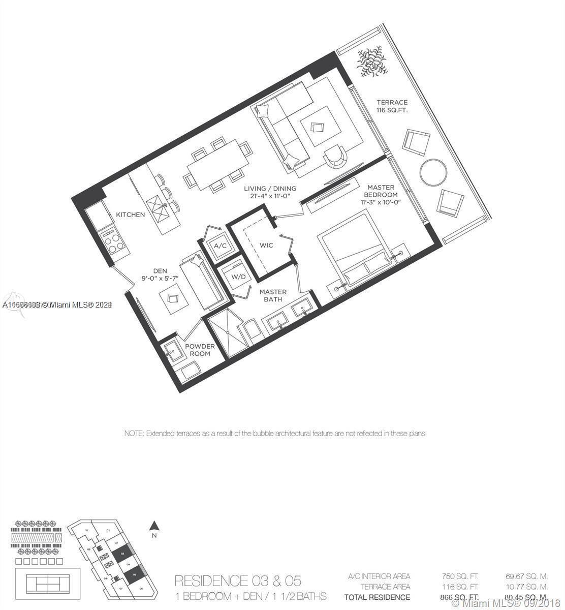 501 NE 31st St 2903, Miami, Florida 33137, 1 Bedroom Bedrooms, ,2 BathroomsBathrooms,Residentiallease,For Rent,501 NE 31st St 2903,A11565608