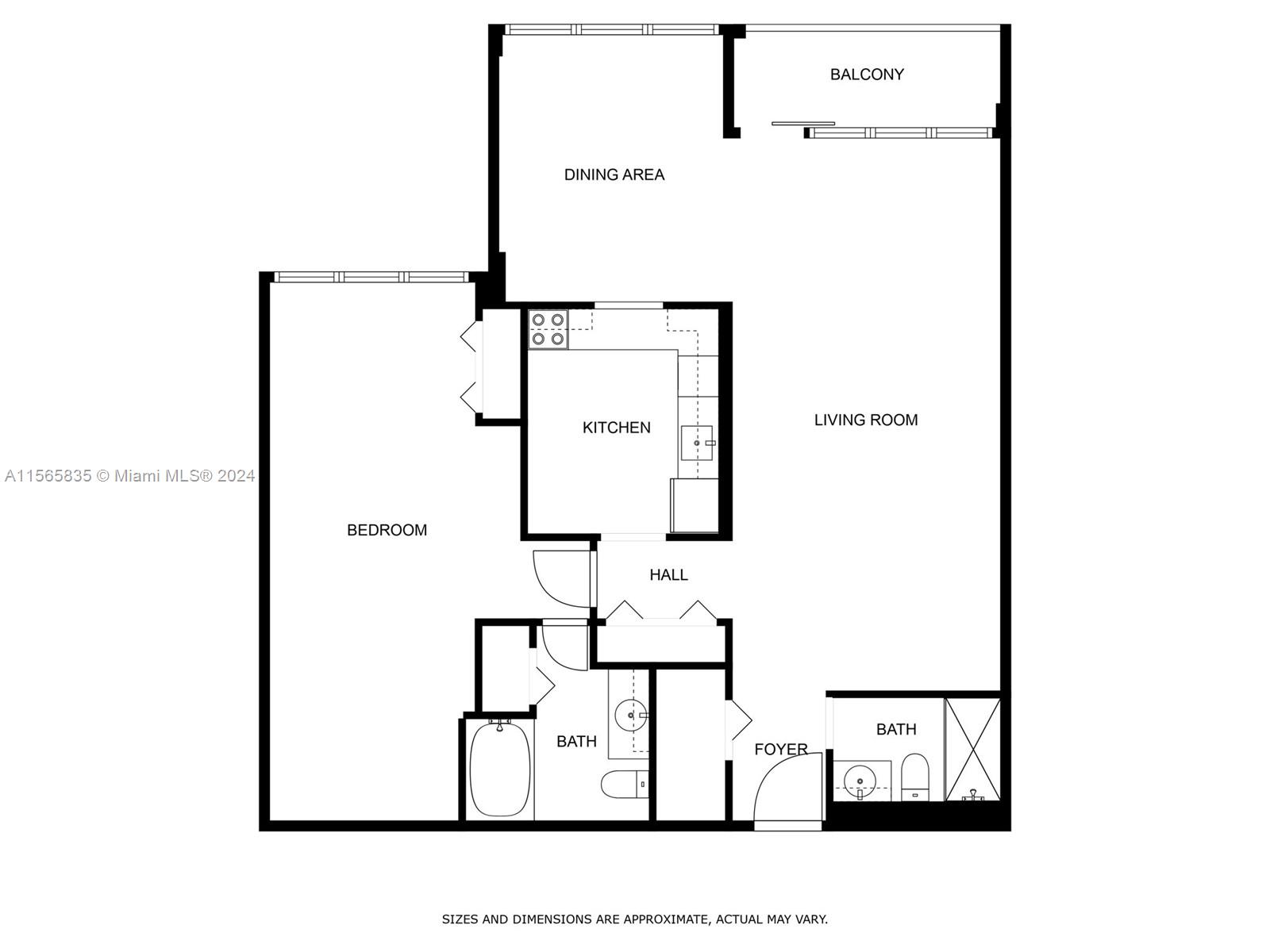 600 Parkview Dr 718, Hallandale Beach, Florida 33009, 2 Bedrooms Bedrooms, ,2 BathroomsBathrooms,Residential,For Sale,600 Parkview Dr 718,A11565835