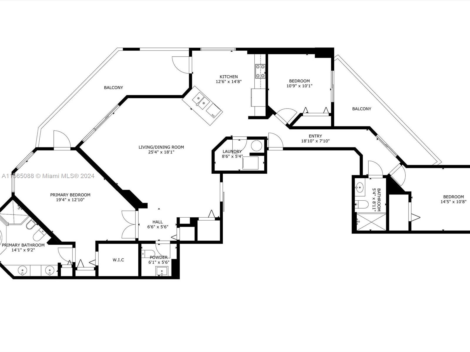 9751 E Bay Harbor Dr 11D, Bay Harbor Islands, Florida 33154, 3 Bedrooms Bedrooms, ,2 BathroomsBathrooms,Residential,For Sale,9751 E Bay Harbor Dr 11D,A11565088