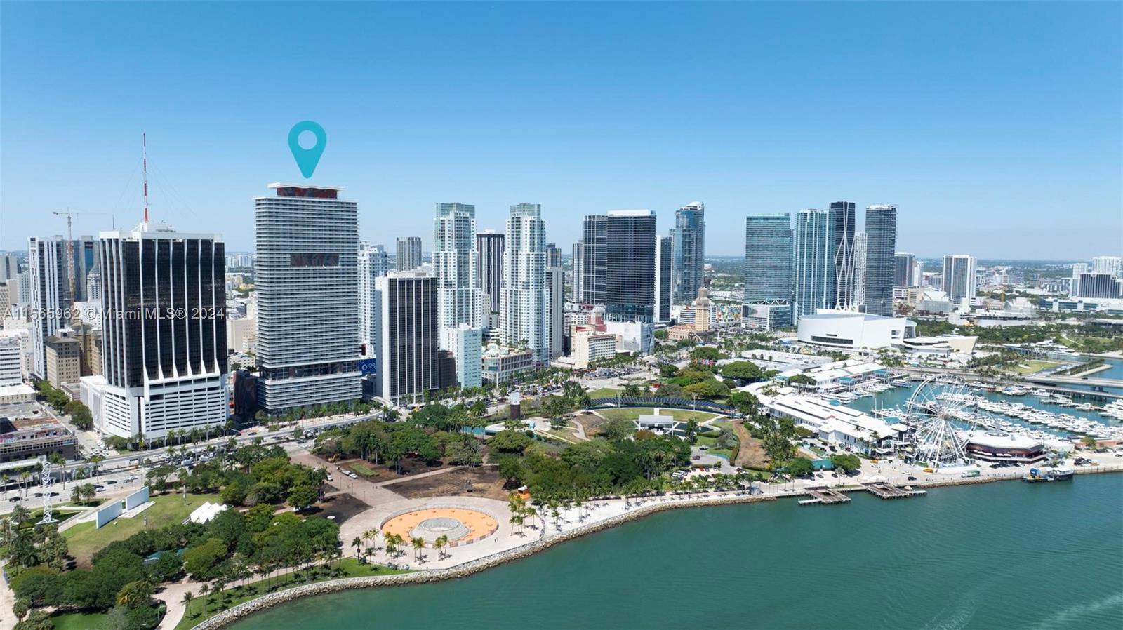 50 Biscayne Blvd 1911, Miami, Florida 33132, 2 Bedrooms Bedrooms, ,2 BathroomsBathrooms,Residential,For Sale,50 Biscayne Blvd 1911,A11565962