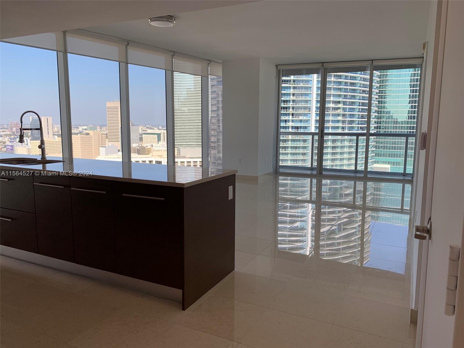 Spectacular 2B/2B corner unit at the prestigious and luxury Icon Brickell, designed by Philippe Stark and built in 2008. This unit has amazing views of the Downtown Miami and Miami River. Marble floors in the entire unit including the balcony, open kitchen with top brand appliances and upgraded glossy white doors. Amenities including three pools, 5 stars spa, fitness center with a spinning room, sauna, steam room, on-site fine-dining options, valet parking, 24 hours concierge, and much more. Steps to Brickell City Center, and many restaurants and bars in the Brickell and Downtown area. Great location!!!
