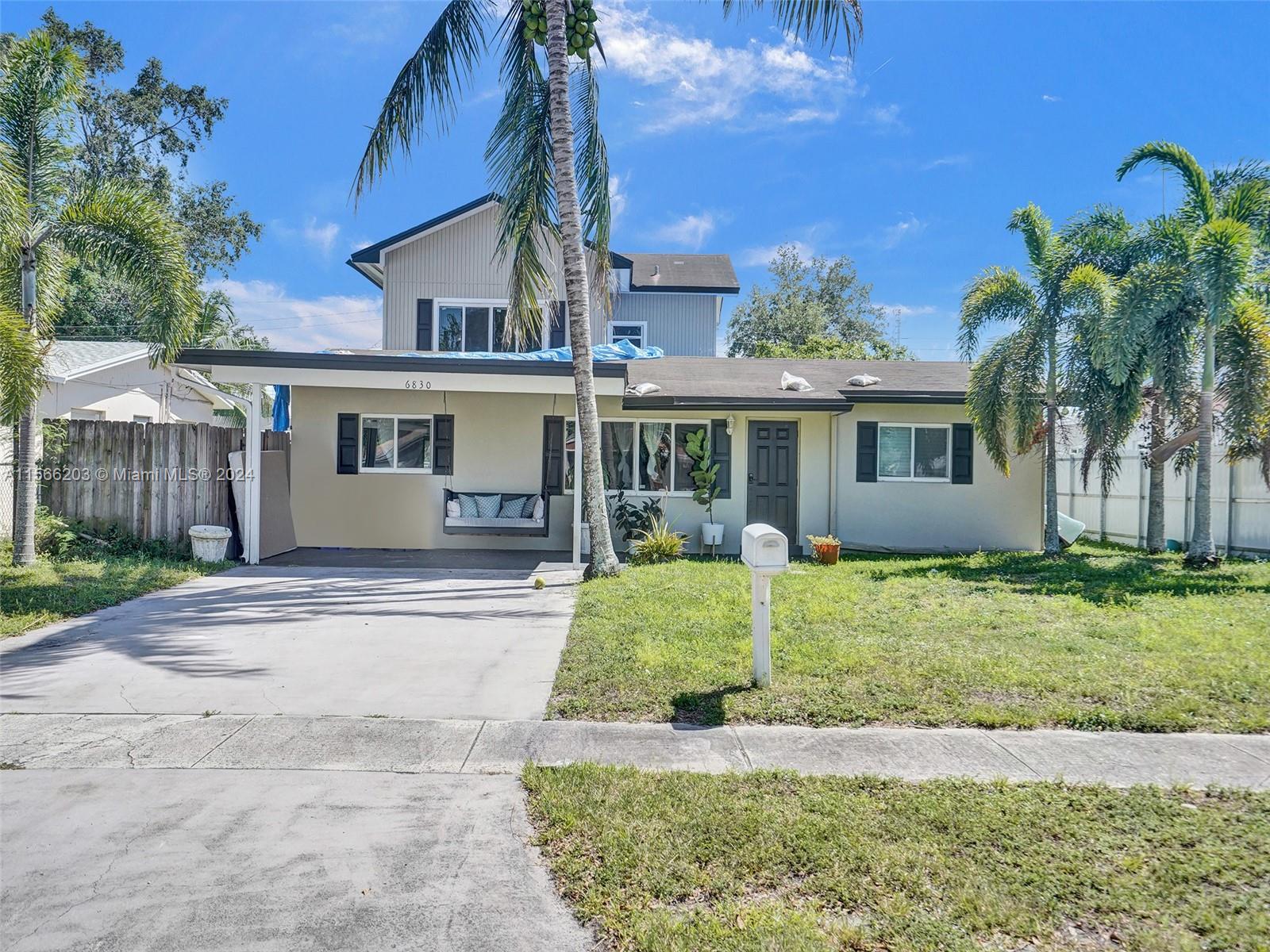 6830 Simms St 1, Hollywood, Florida 33024, 3 Bedrooms Bedrooms, ,2 BathroomsBathrooms,Residentiallease,For Rent,6830 Simms St 1,A11566203