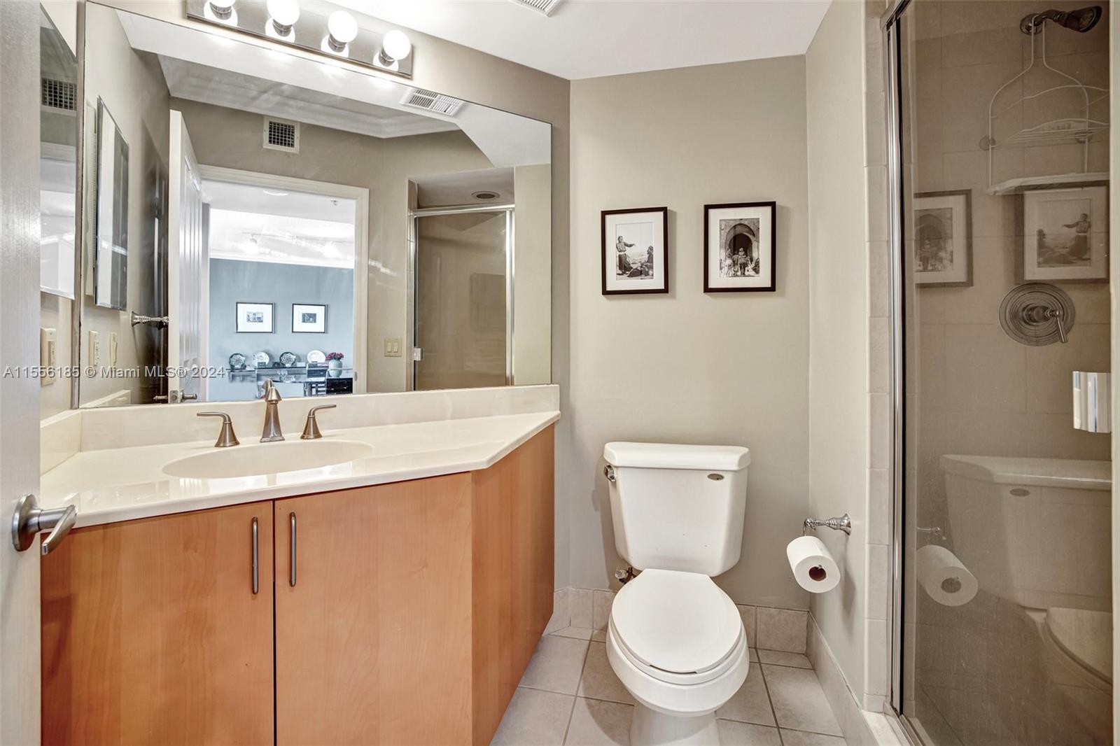 Full Guest Bathroom w/ stall shower