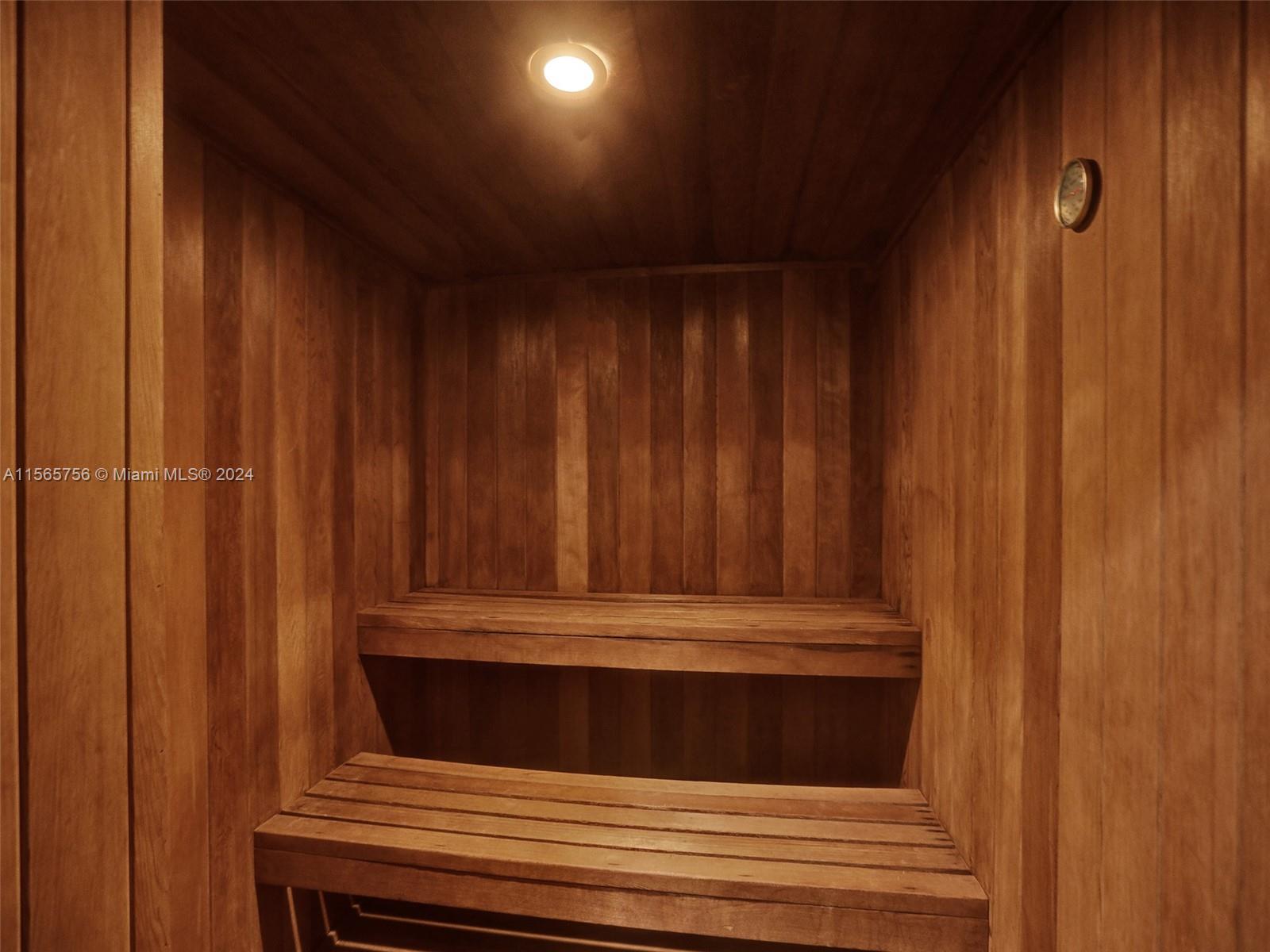2 SEPARATE SAUNAS. 
