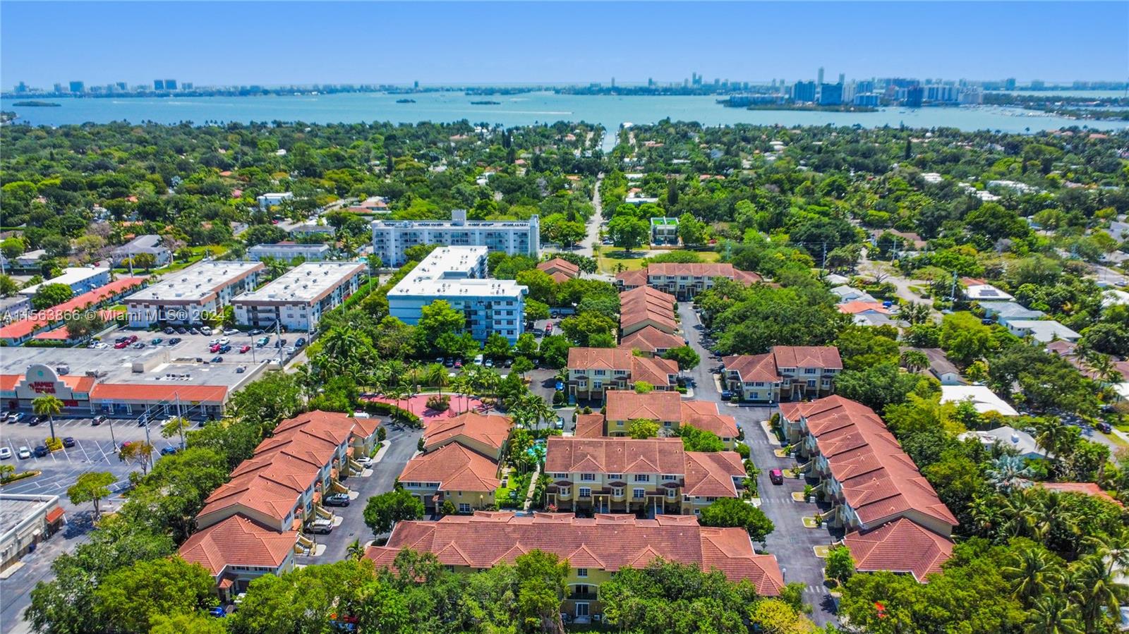 The Preserve Townhomes blocks to Biscayne Bay.