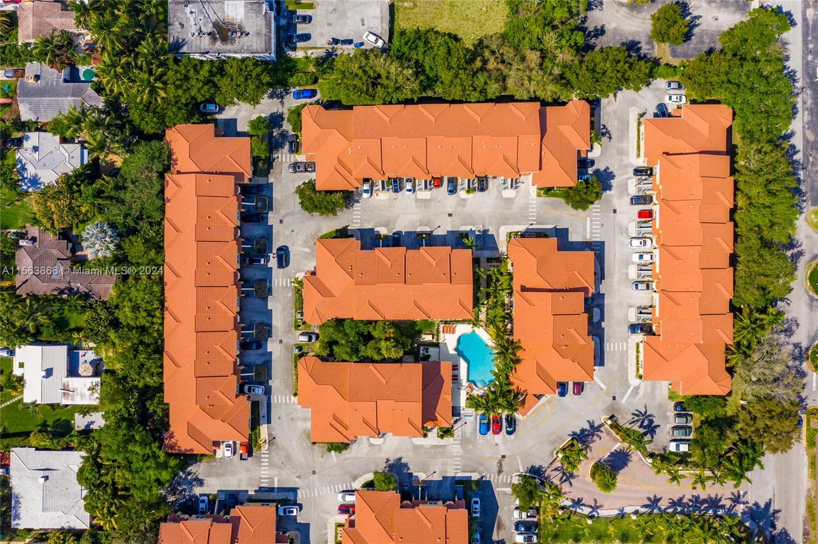 Enjoy the community pool