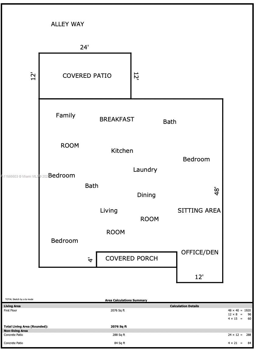 4926 SW 7th St, Miami, Florida 33134, 3 Bedrooms Bedrooms, ,2 BathroomsBathrooms,Residential,For Sale,4926 SW 7th St,A11566603