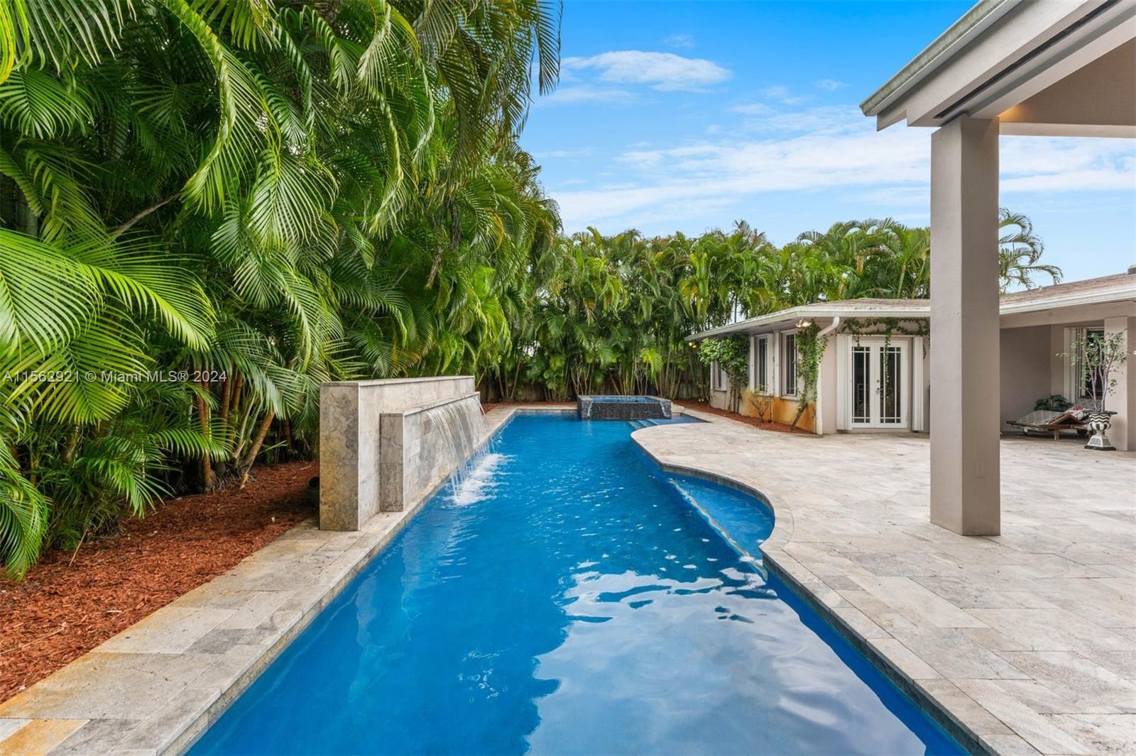 take a dip in your stunning lap pool