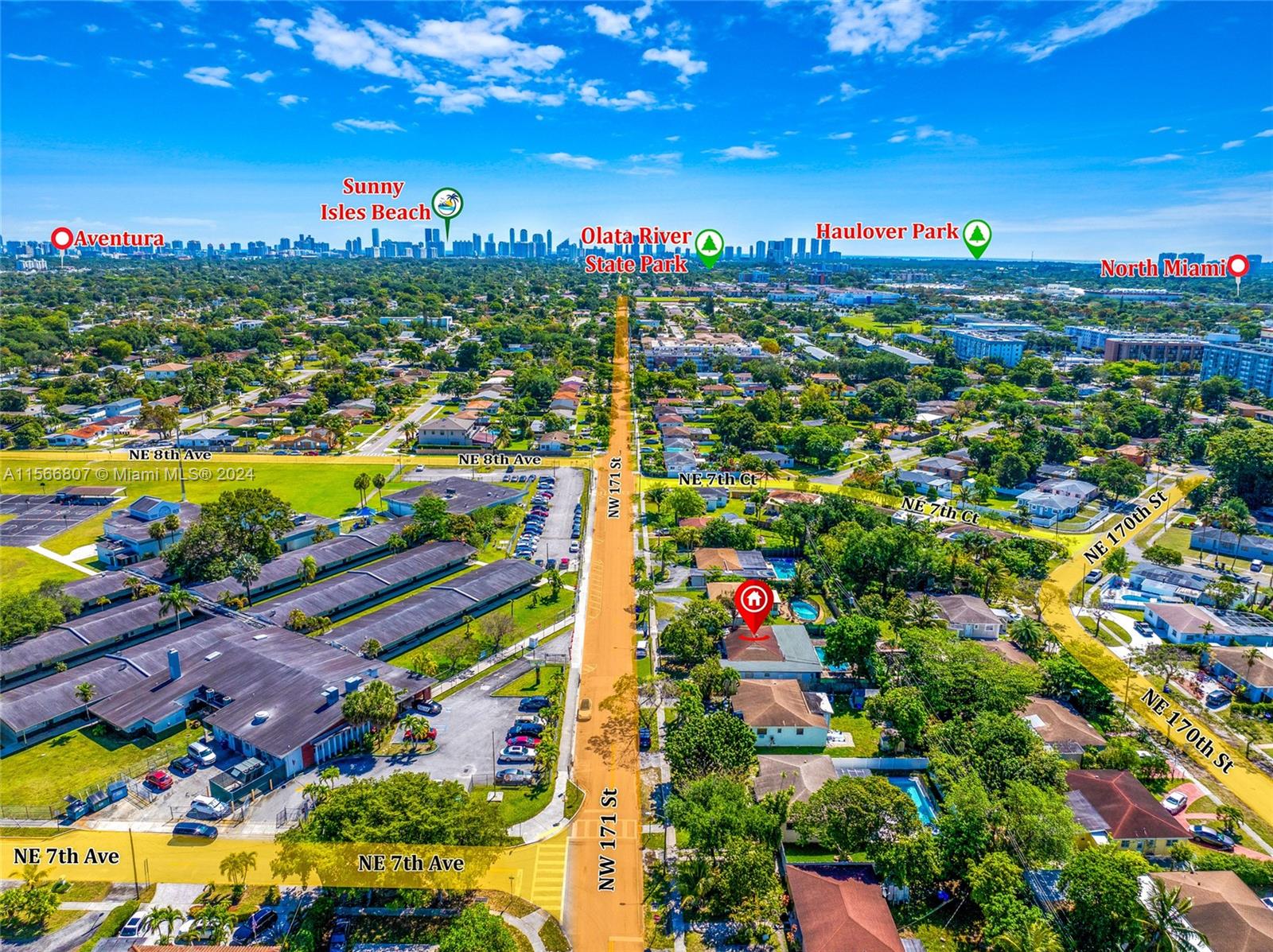 720 NE 171st St, North Miami Beach, Florida 33162, 4 Bedrooms Bedrooms, ,3 BathroomsBathrooms,Residential,For Sale,720 NE 171st St,A11566807