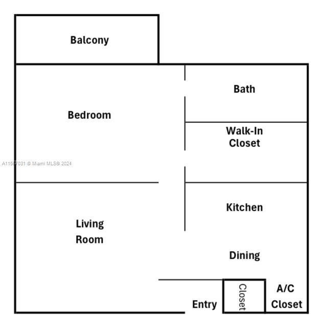 636 NE 63rd St 11, Miami, Florida 33138, 1 Bedroom Bedrooms, ,1 BathroomBathrooms,Residentiallease,For Rent,636 NE 63rd St 11,A11567031