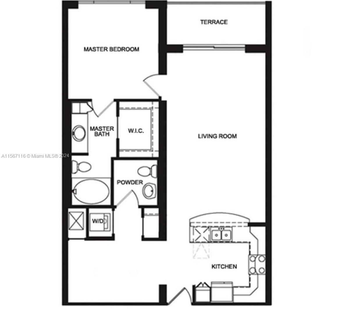 1945 S Ocean Dr 610, Hallandale Beach, Florida 33009, 1 Bedroom Bedrooms, ,1 BathroomBathrooms,Residentiallease,For Rent,1945 S Ocean Dr 610,A11567116
