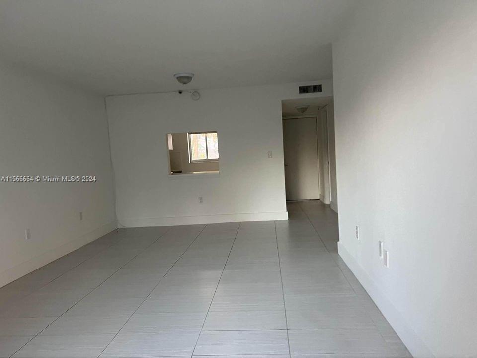 view from balcony looking towards main entrance