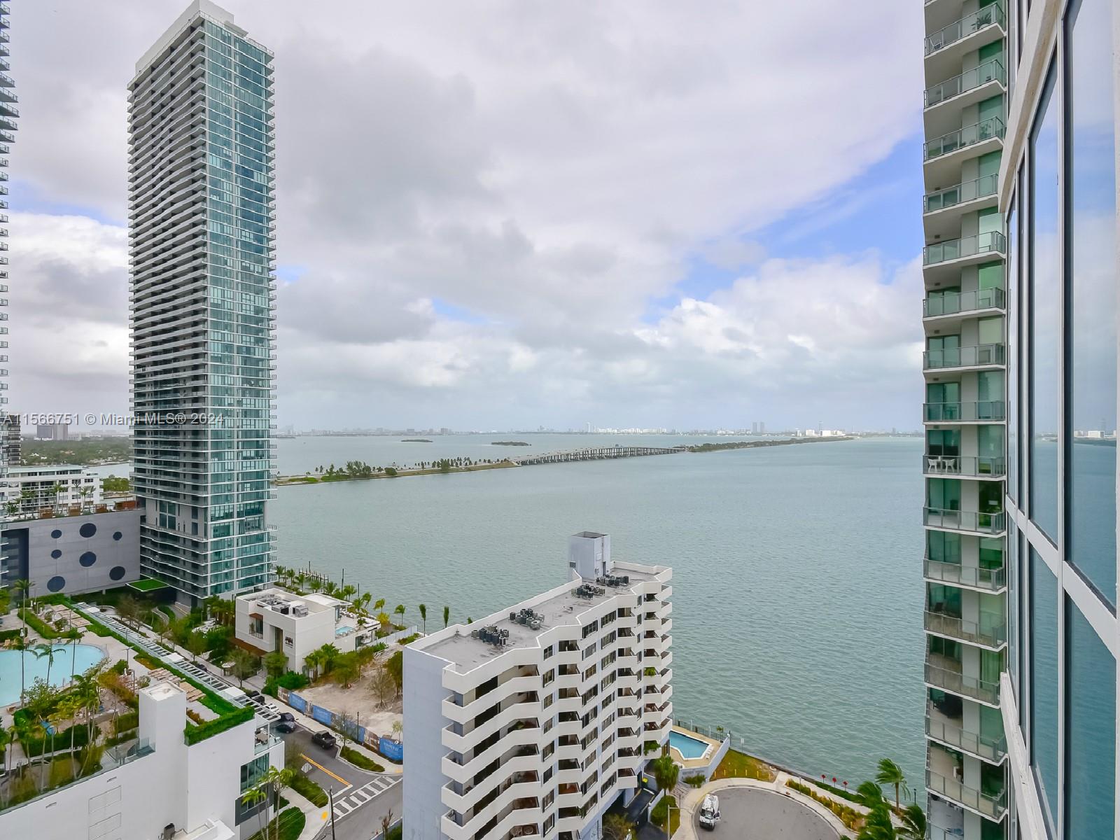 This spacious 1 bed 1.5 Bath FURNISHED unit is a MUST SEE! With stunning views of Miami Beach's skyline, the bay and the city, this charming unit features Ceramic tile & wood floors, a spacious open kitchen w/ SS appliances, newer bathrooms & two spacious balconies off the living room & the master suite. W/ lots of natural light coming in, great closet space & washer & dryer in-unit, this is the perfect place to call it a home. Building amenities include gym, steam room, 24-hour security + a resort style pool. Conveniently located in Edgewater & within walking distance to local restaurants, shops, Margaret Pace Park, The Adrienne Arsht Center for the Performing Arts and within a 10 min drive to Wynwood & Miami Beach. Rent incl. water, internet and basic cable.