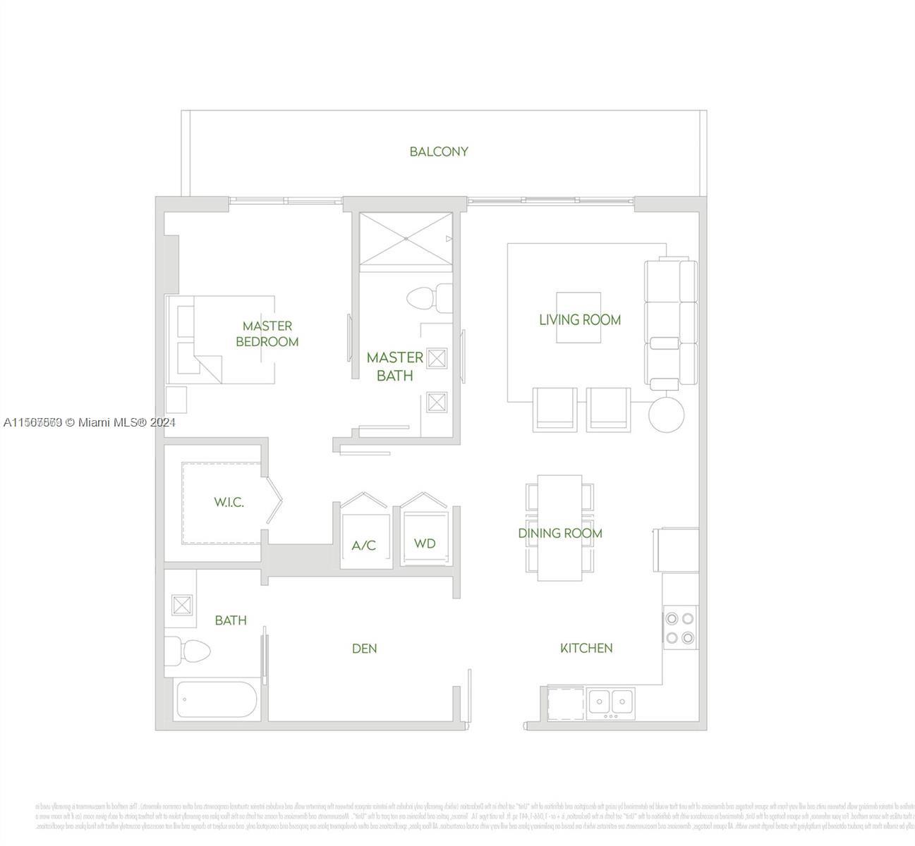 2960 NE 207th St 606, Aventura, Florida 33180, 1 Bedroom Bedrooms, ,2 BathroomsBathrooms,Residentiallease,For Rent,2960 NE 207th St 606,A11567563