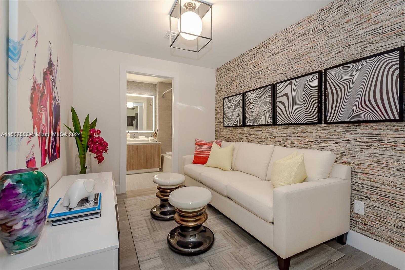 Furnished model residence, reference only