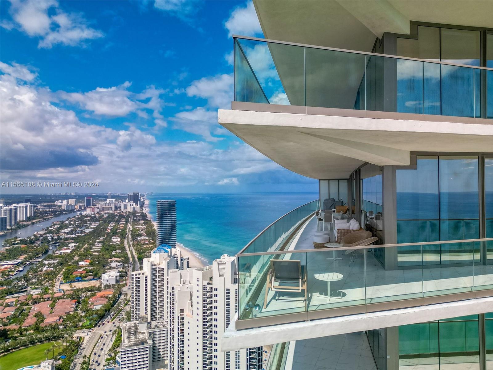 Indulge in luxury living at this beautifully furnished two-bedroom, two-bathroom residence at Armani Casa in Sunny Isles Beach. Offering a generous 1,400+ SqFt. of living space, and over 1,000 SqFt. of balcony space, adorned with a sleek barbecue, every detail exudes a sense of elegance. Breathtaking views of both the ocean and intracoastal from this high-floor flow-through unit as well as direct ocean views from your private beach Cabana. The epitome of sophistication, the unit boasts Subzero/Wolf appliances, Toto toilet, 10-ft ceilings, and a private foyer. Armani Casa features unparalleled amenities including a private restaurant/bar, spa, movie theater, heated pool, cigar room, playground, fitness center, direct beach access and more. Experience seaside sophistication at its finest!
