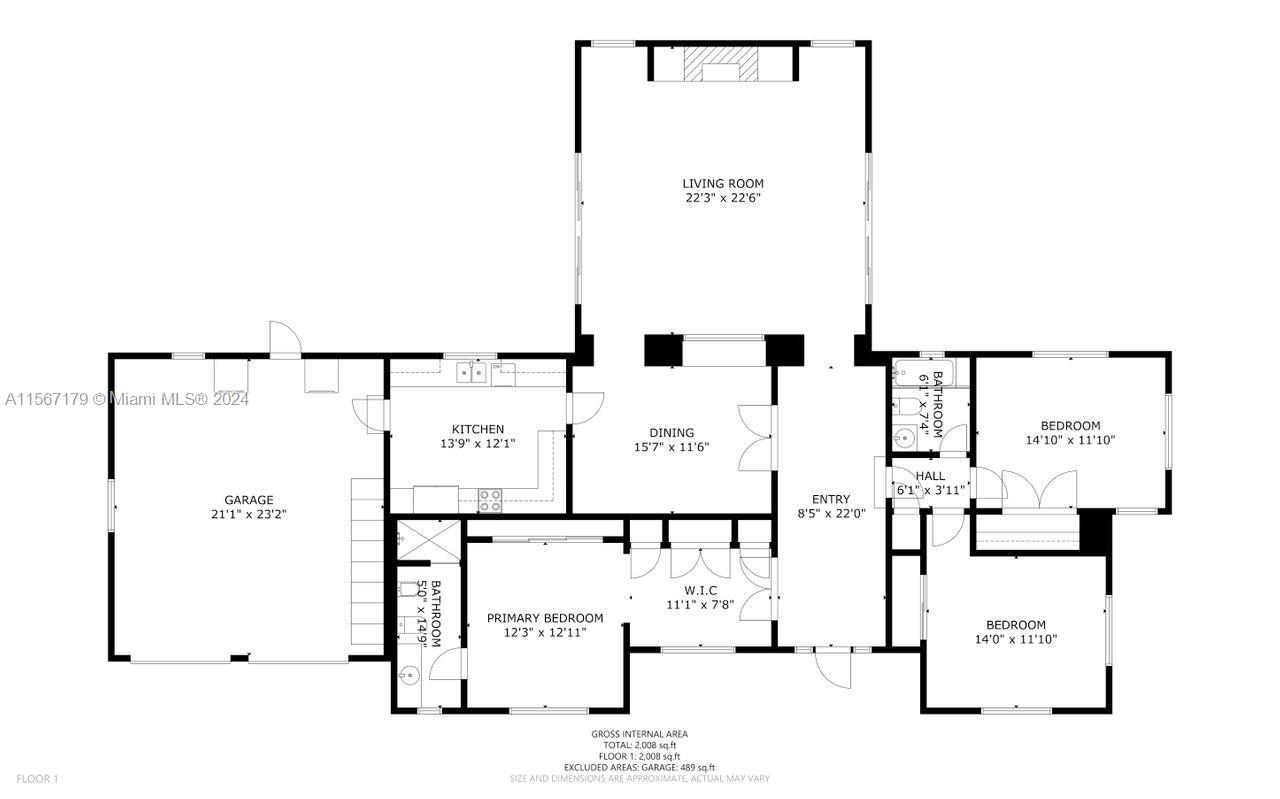 1037 Alfonso Ave, Coral Gables, Florida 33146, 3 Bedrooms Bedrooms, ,2 BathroomsBathrooms,Residentiallease,For Rent,1037 Alfonso Ave,A11567179