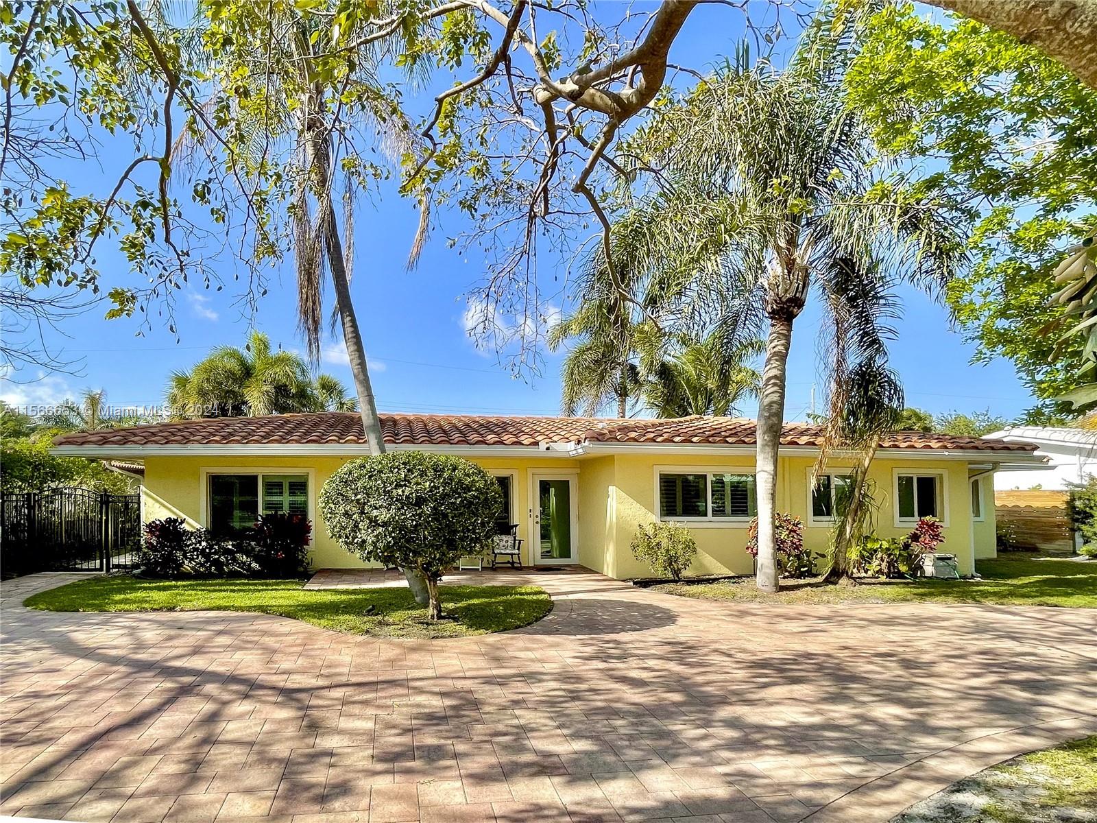Step into this remodeled home in the heart of Deerfield Beach. Boasting a resort-style backyard surrounded by lush landscaping, and a sparkling salt-water heated pool that beckons relaxation and enjoyment year round. A serene oasis perfect for unwinding or entertaining family&friends. Ideal for a young family, a winter get-away-home, or a lucrative short-term rental income investment. Newer AC, ducts, insulation, appliances, rewired electrical, Impact low E doors and windows. Located within walking distance to pristine white-sand beaches, an array of restaurants, shops, and amenities. This home is the epitome of coastal Florida living. Whether you're strolling along the shore, indulging in fine dining, or exploring the vibrant local scene, everything you desire is right at your fingertips.