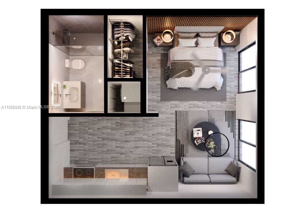 355 NW 31st St 302, Miami, Florida 33127, ,1 BathroomBathrooms,Residential,For Sale,355 NW 31st St 302,A11568448