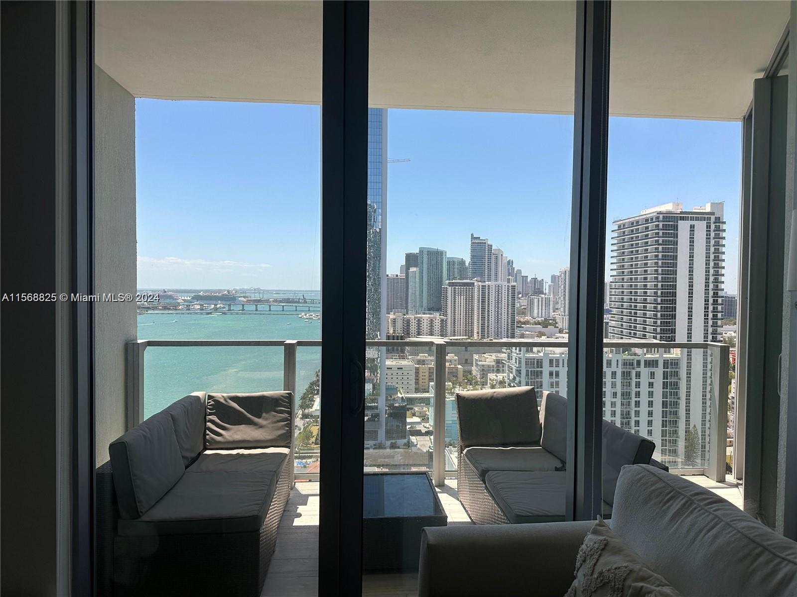 2900 NE 7th Ave 2608, Miami, Florida 33137, 1 Bedroom Bedrooms, ,2 BathroomsBathrooms,Residentiallease,For Rent,2900 NE 7th Ave 2608,A11568825