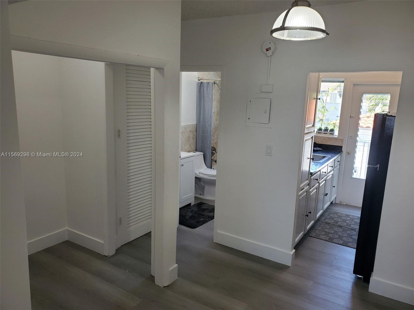 Living room & front door