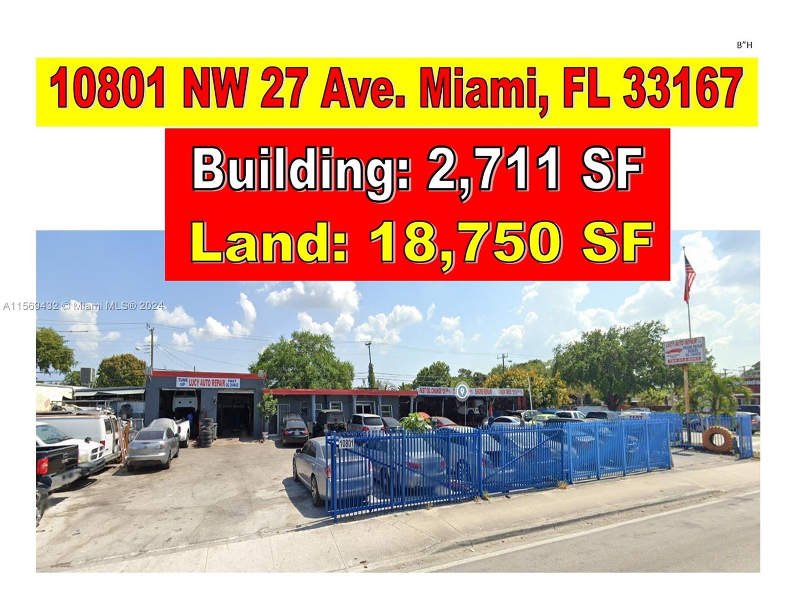 10801 NW 27th Ave  For Sale A11569432, FL