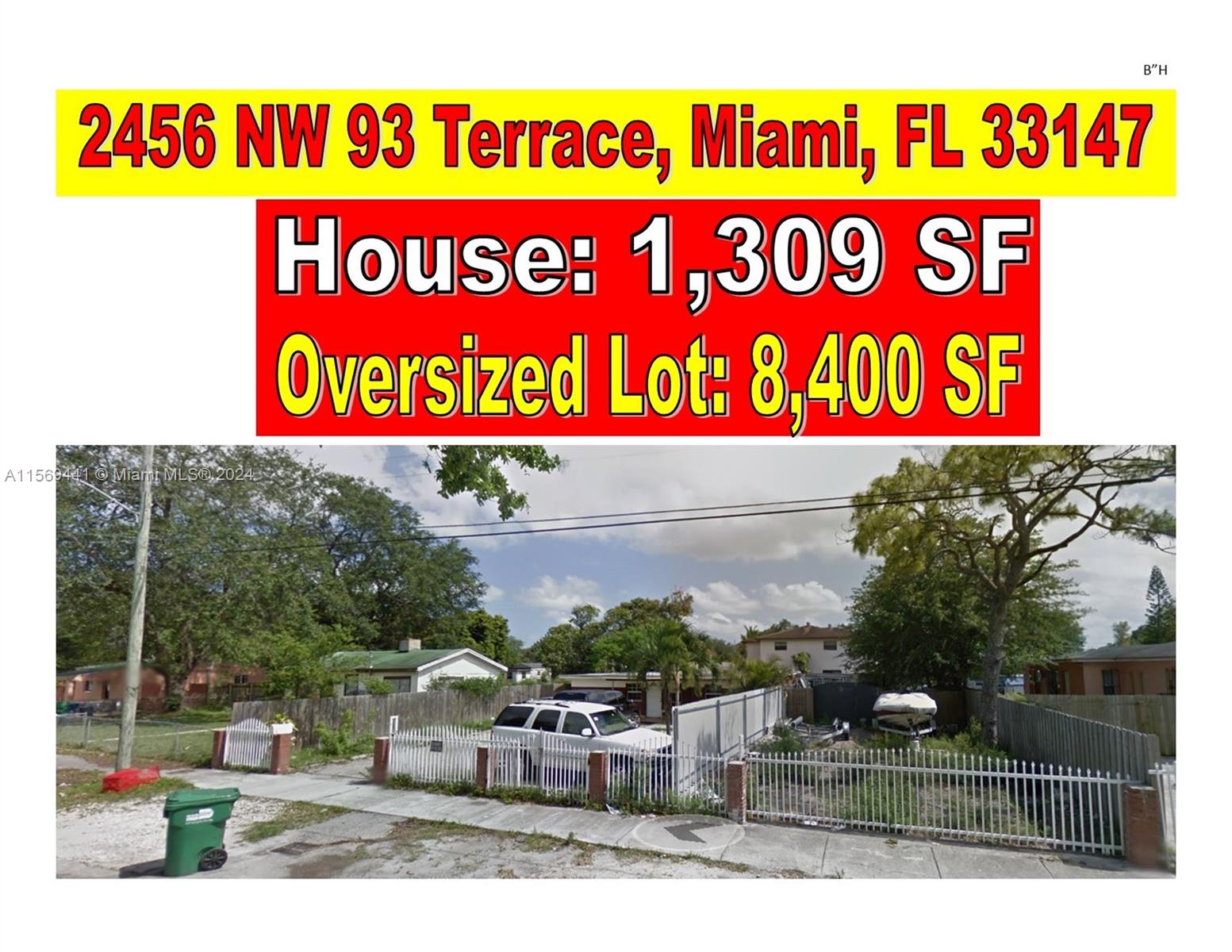 2456 NW 93rd Ter  For Sale A11569441, FL